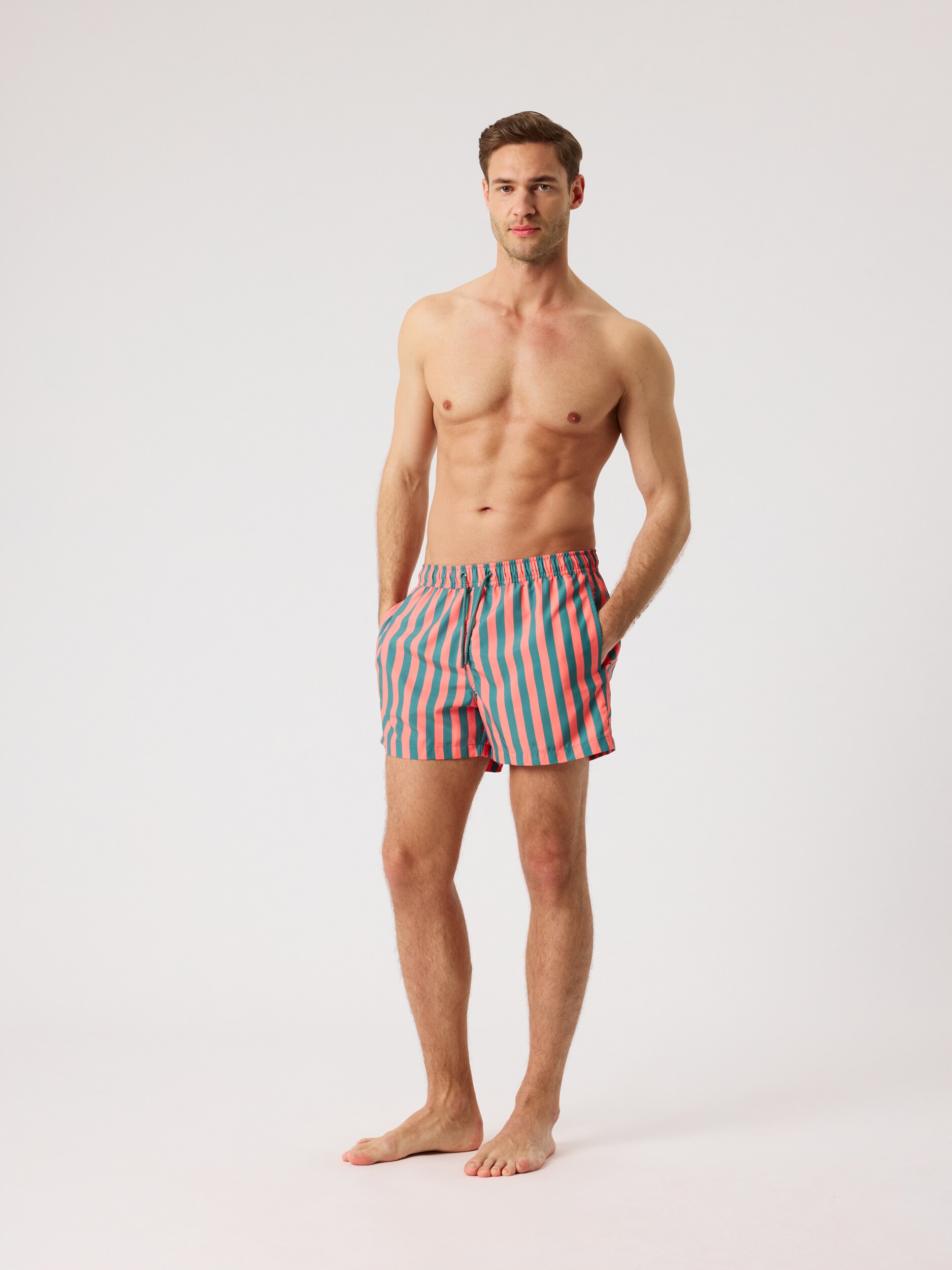 BJ&Ouml;RN BORG, M BORG PRINT SWIM SHORTS