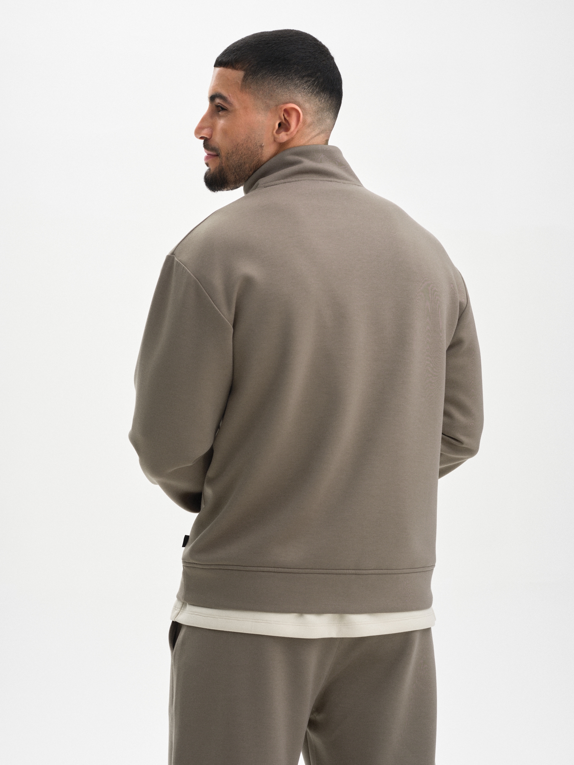 SOC, M SOFT HALF ZIP
