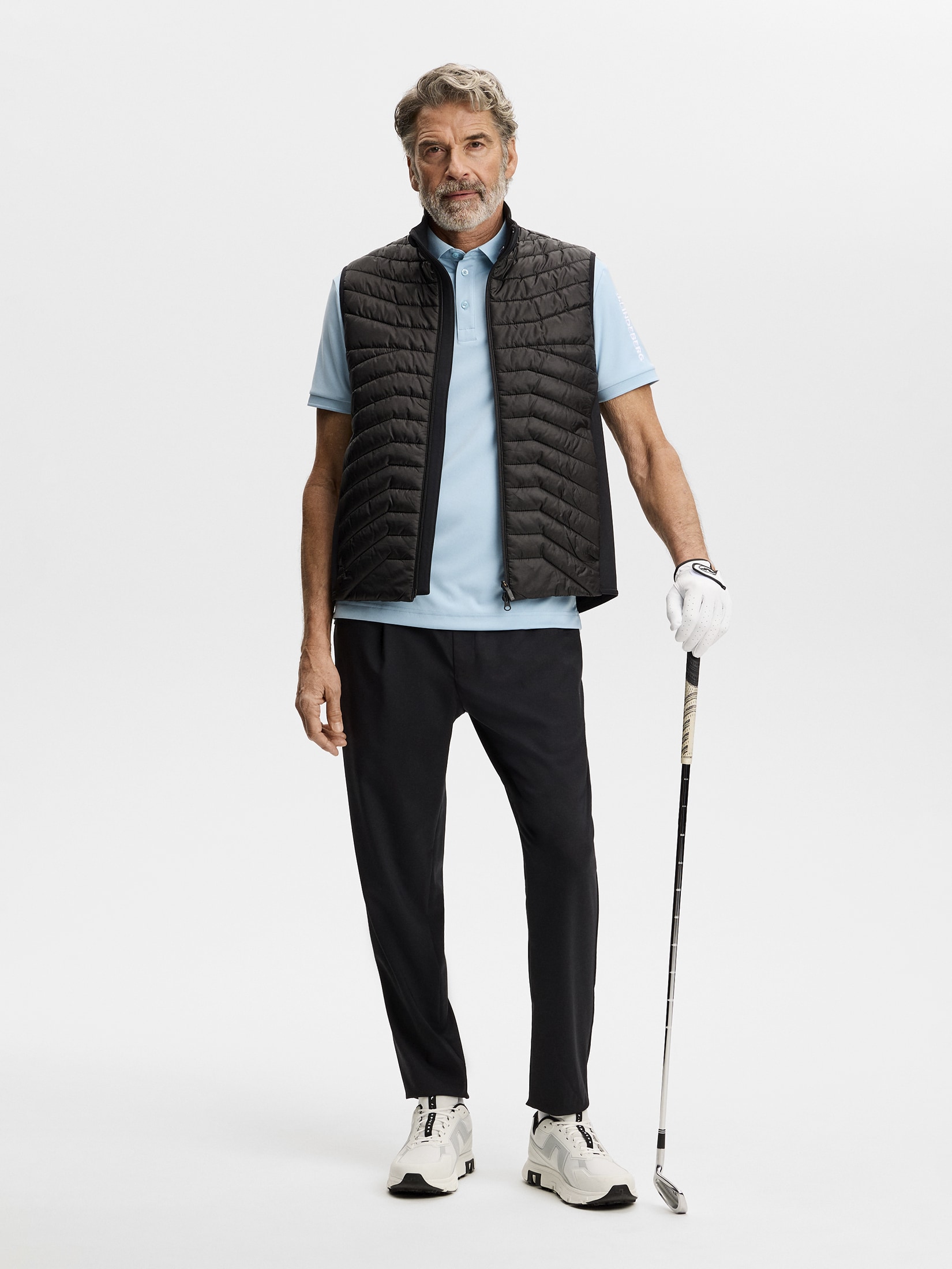 J LINDEBERG, M TOUR TECH POLO
