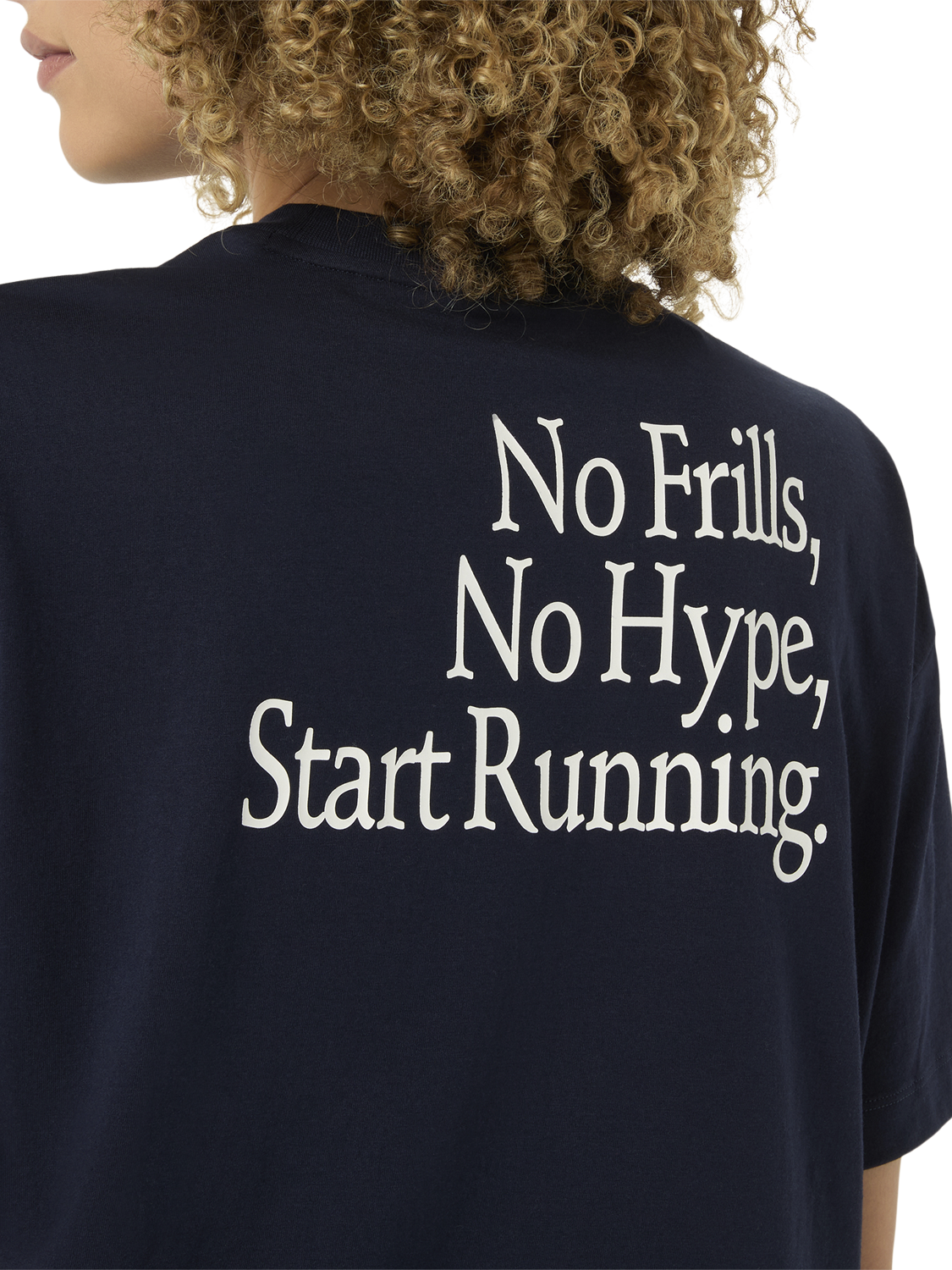 ASICS, W RUNNER MESSAGE GRAPHIC TEE