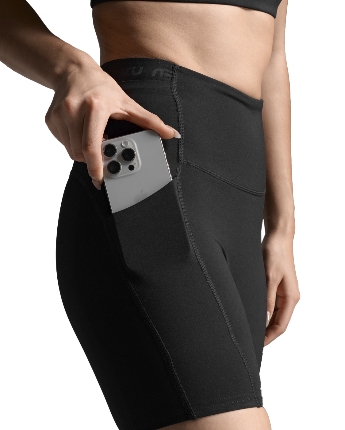 2XU, W Form Stash Hi-Rise Bike Shorts