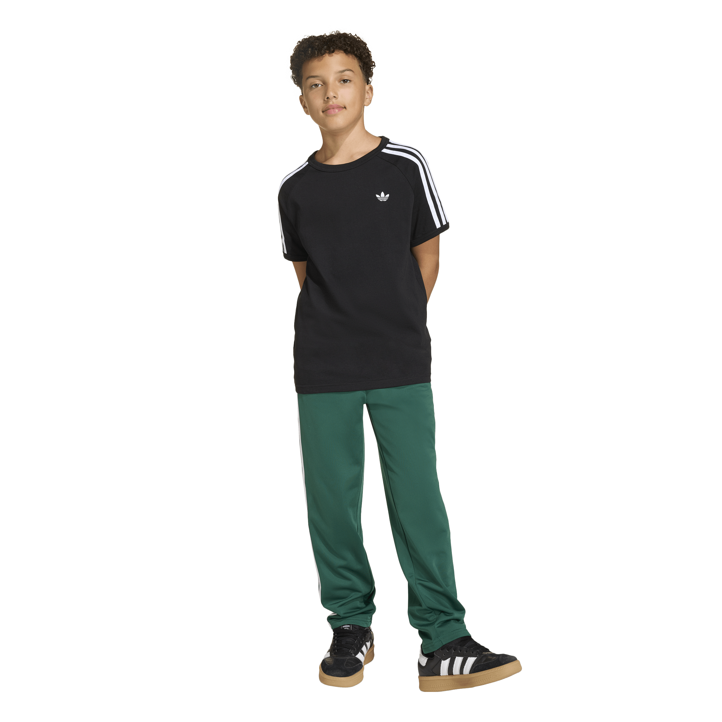 ADIDAS ORIGINALS, J 3 STRIPE TEE