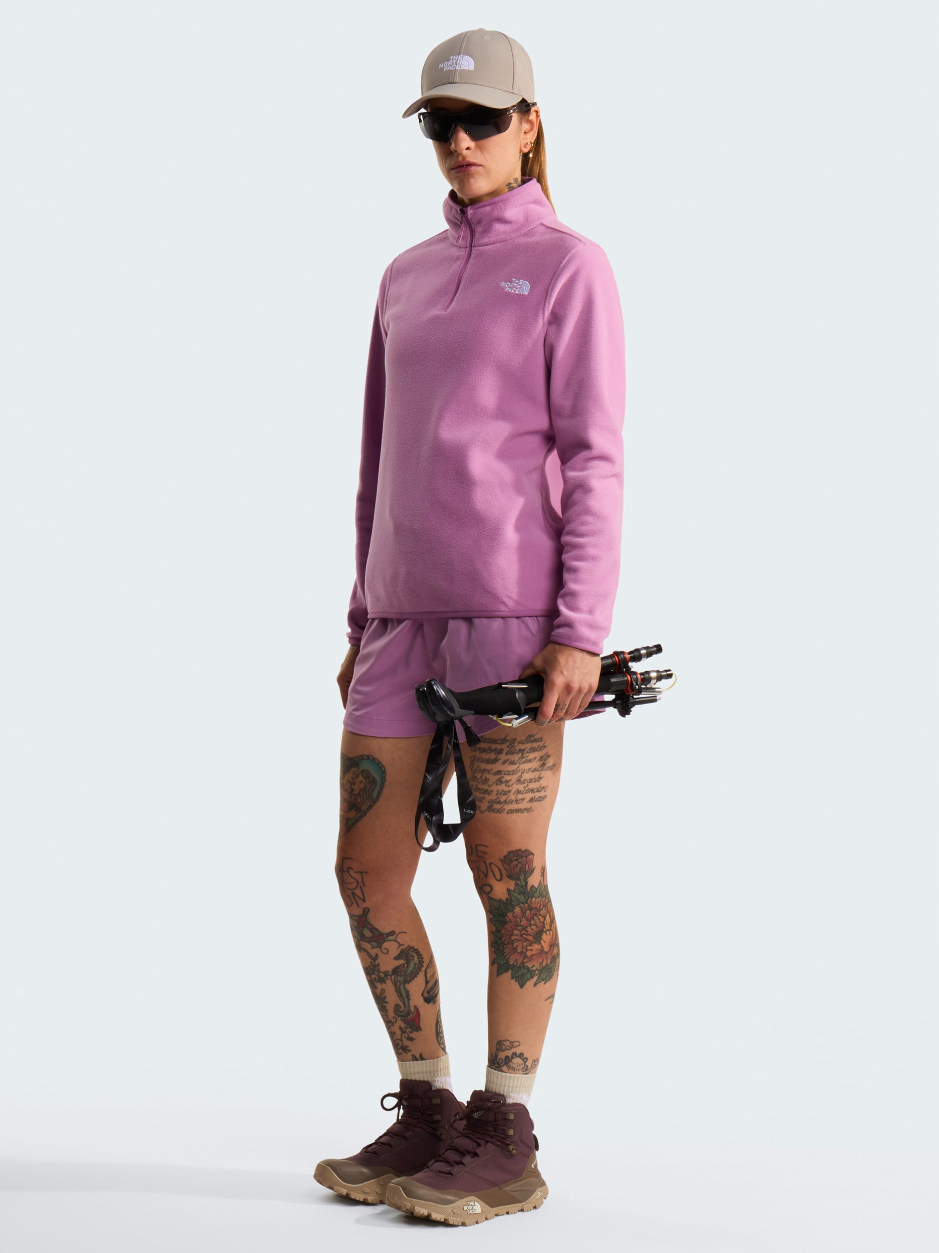 THE NORTH FACE, W Glacier Fleece 1/4 Zip Jacket