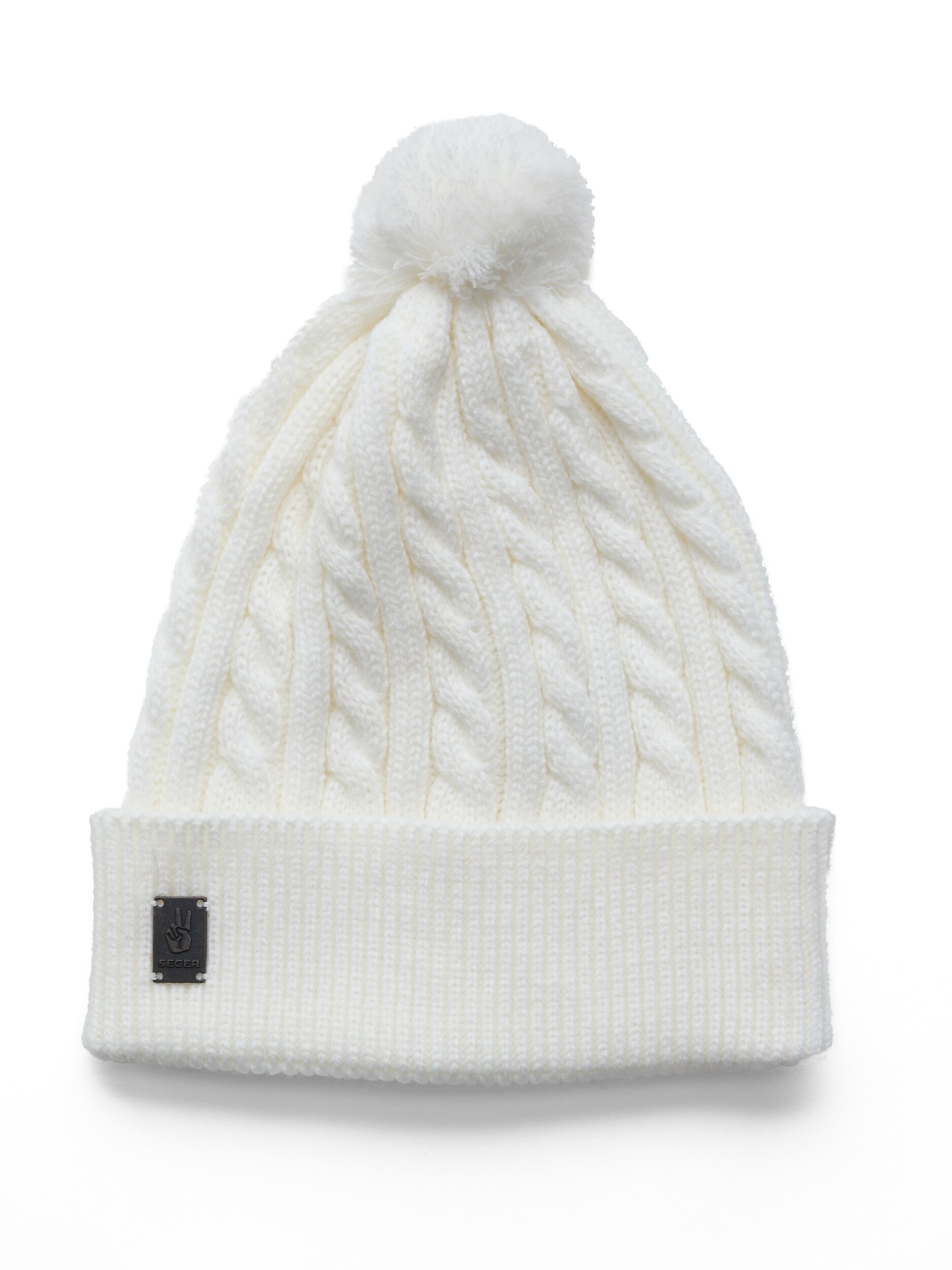 
SEGER, 
Seg Knitted Cable Beanie Sr, 
Detail 1

