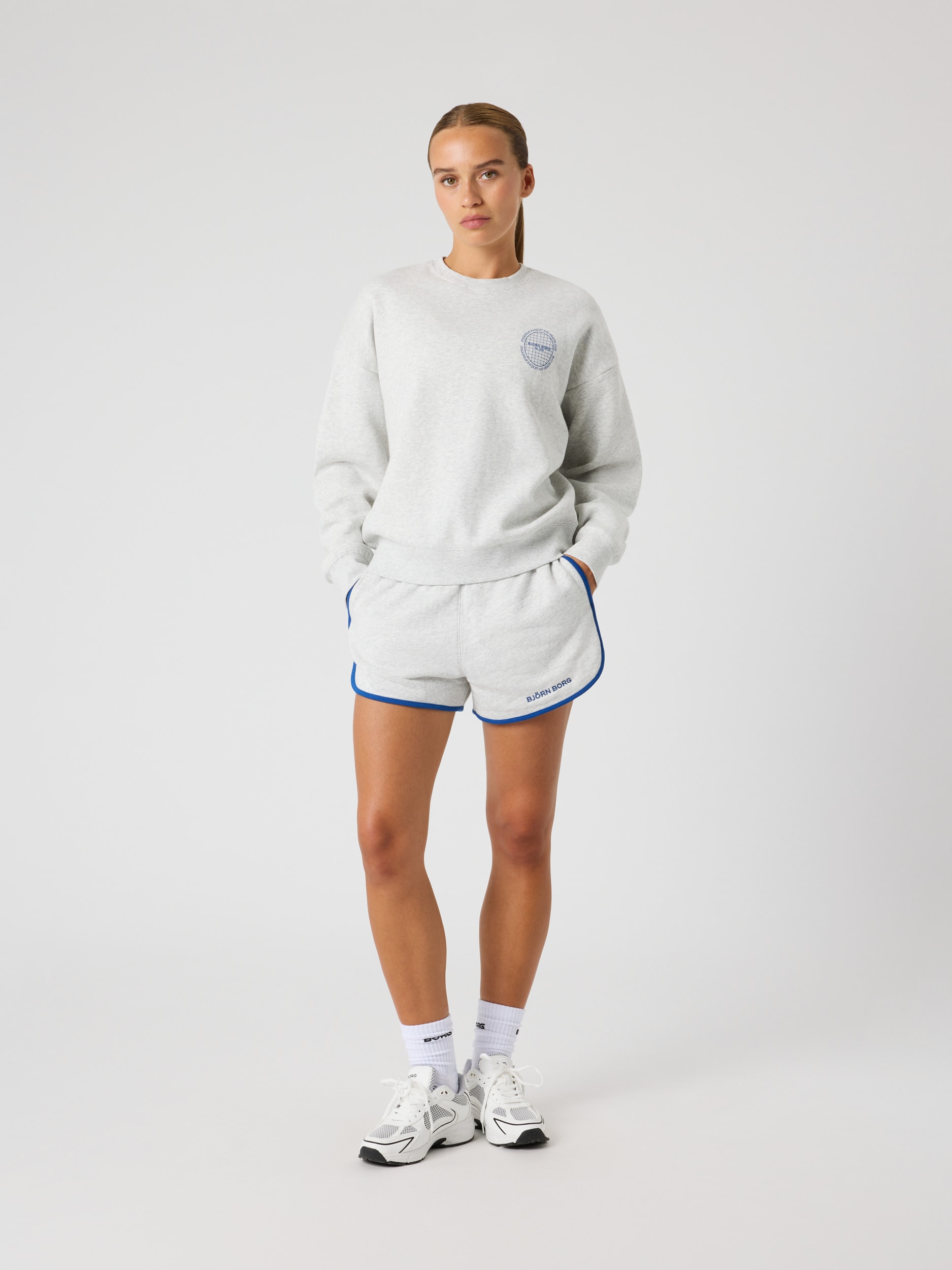 BJ&Ouml;RN BORG, W SWEATSHORTS