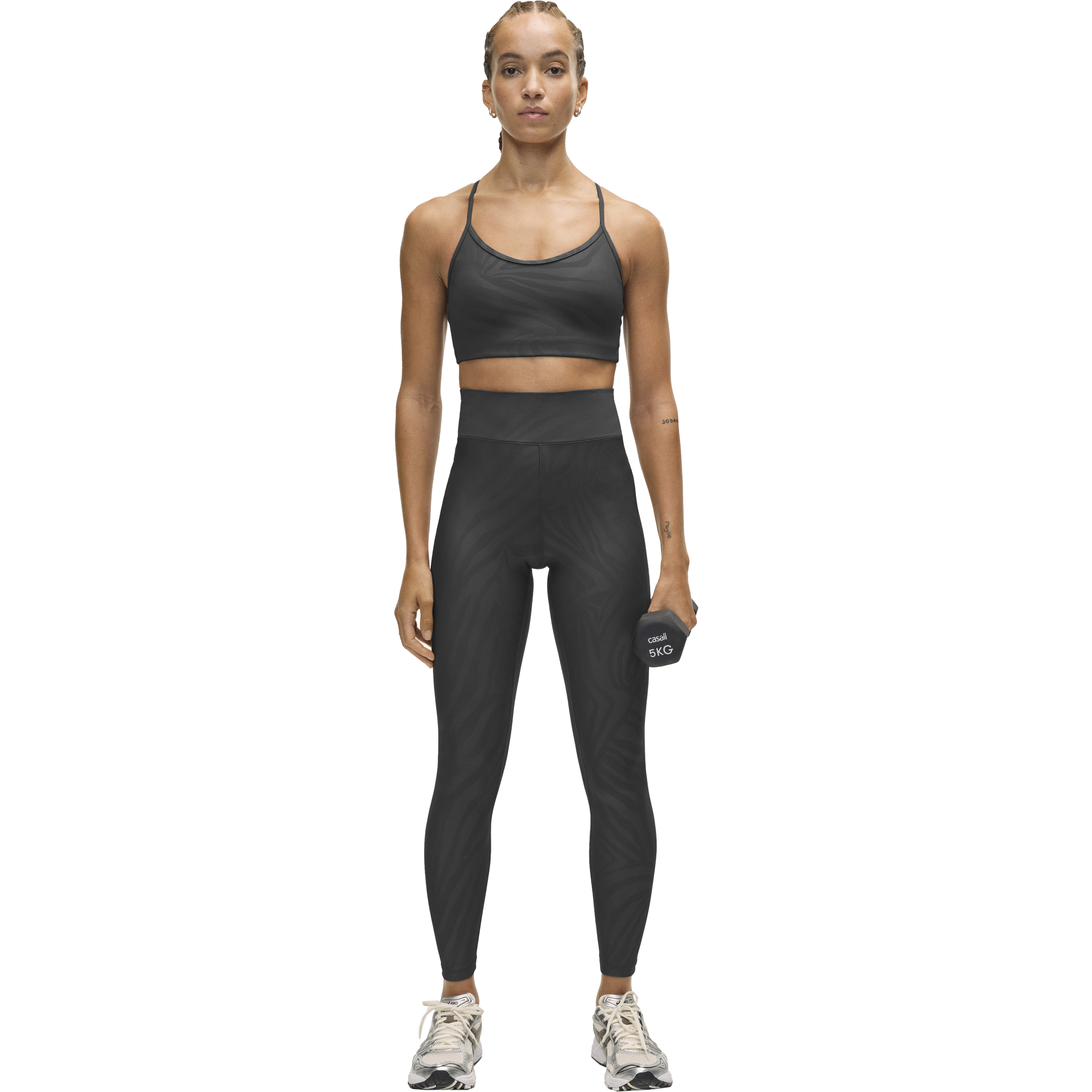 CASALL, Sleek Strappy Sports Bra Printed