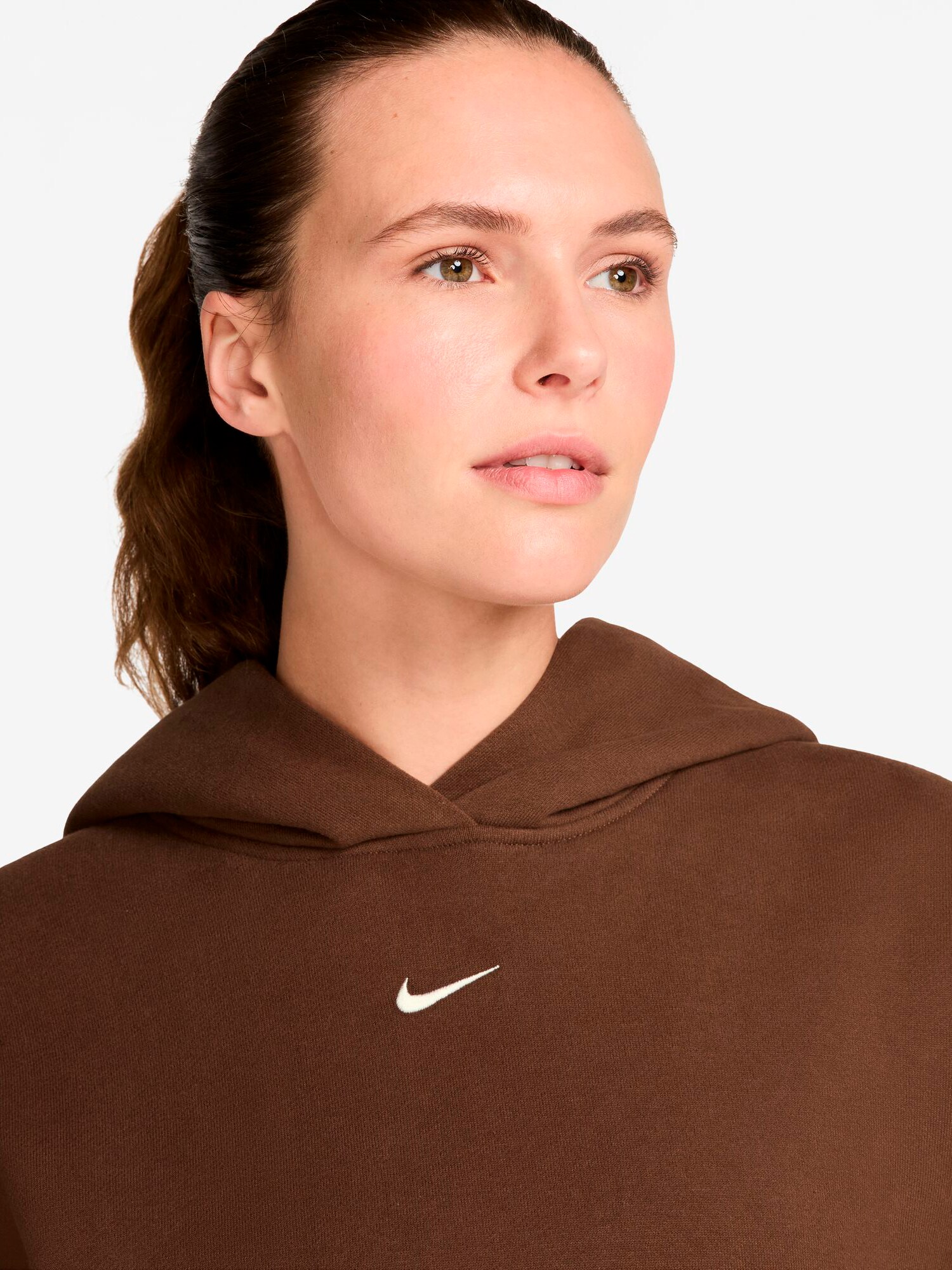 NIKE, W STUDIO FLEECE OVERSIZE PO HOODIE