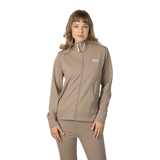 385419110102 KARI TRAA W Kari Zip Hood 385419110102 KARI TRAA W Kari Zip Hood Model01 Detail