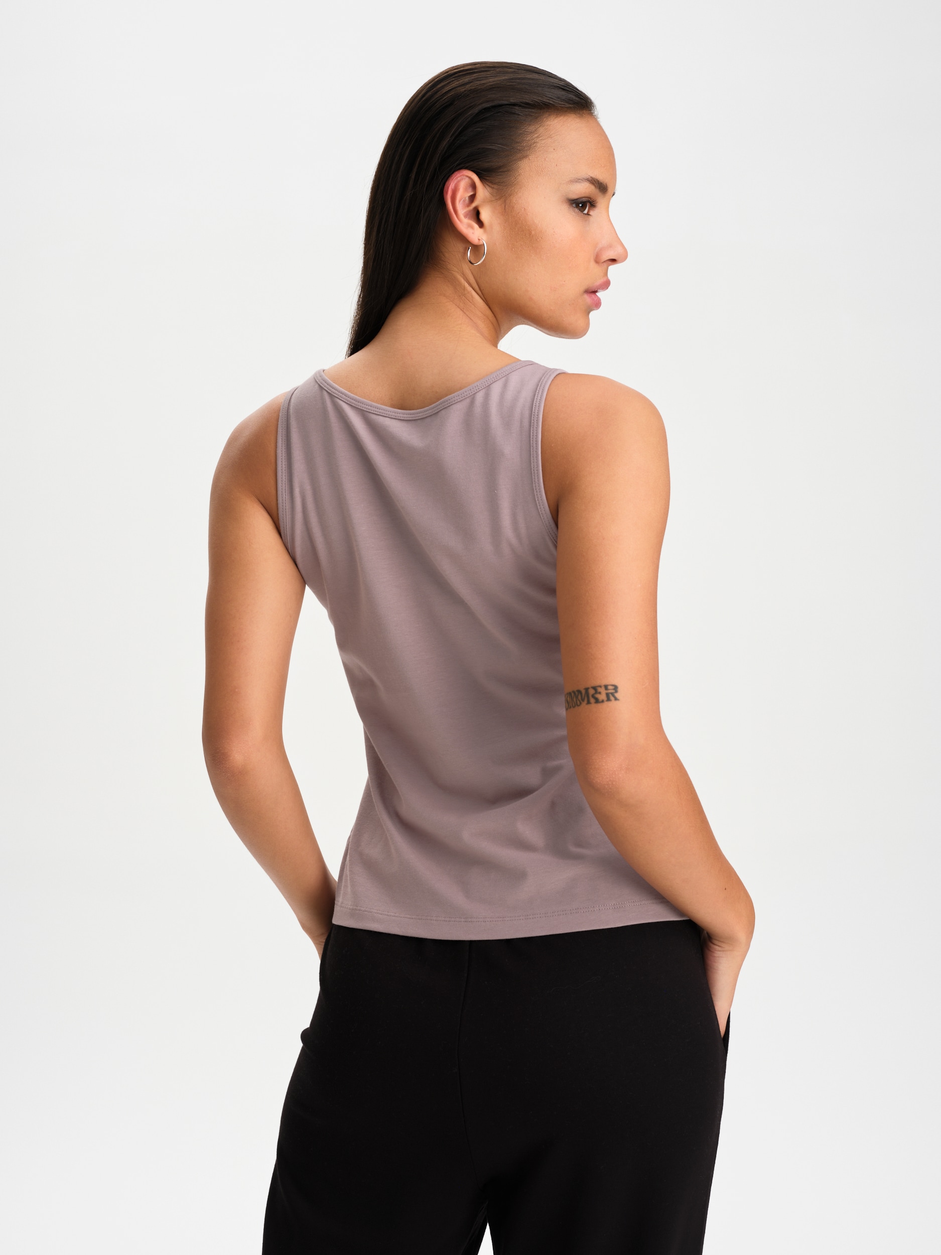 SOC, W SLIM FIT SINGLET