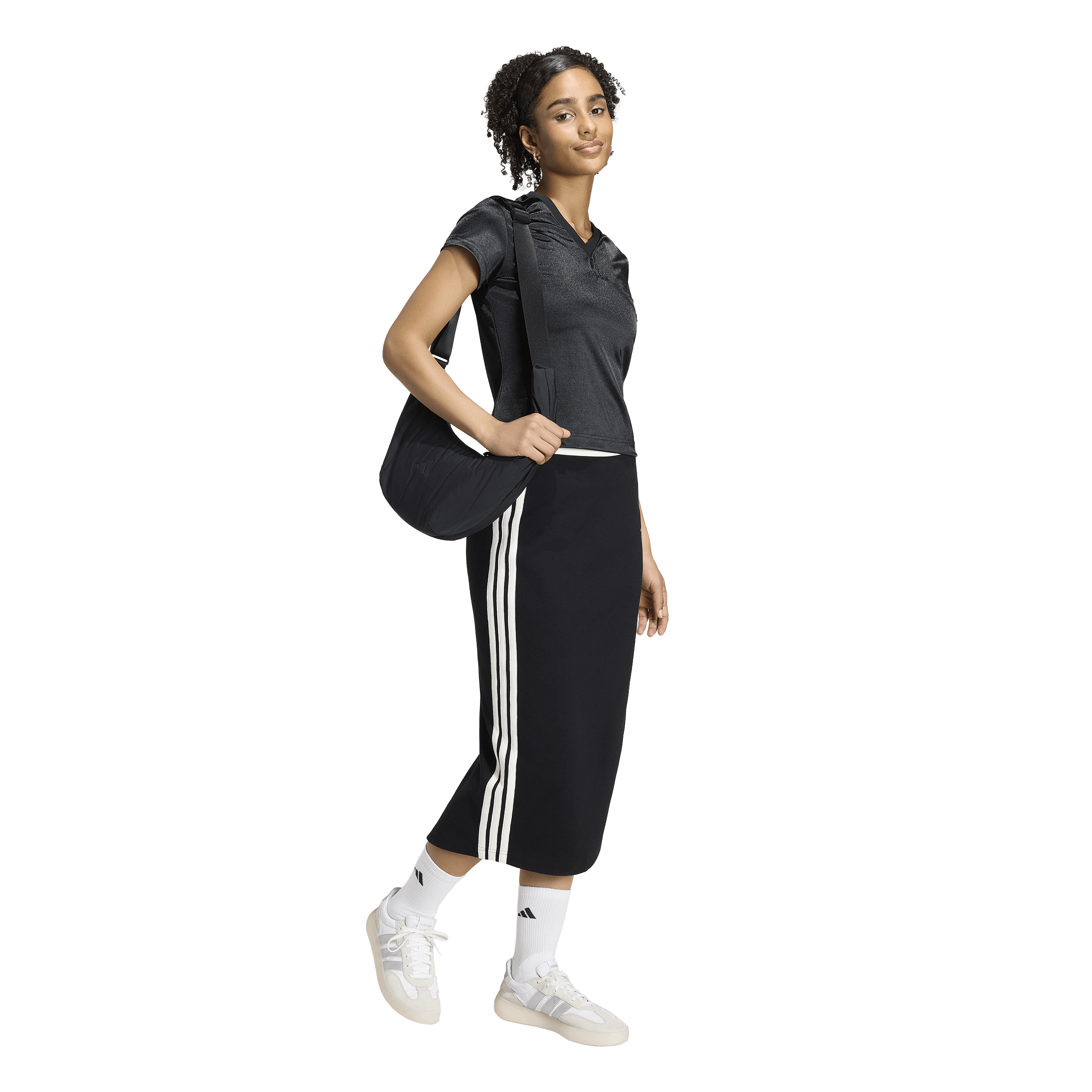 ADIDAS, W SATIN TEE