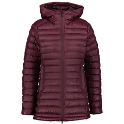 W Liner Mid Coat - Dark Burgundy Standard Small1x1