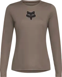 W RANGER LS JERSEY FOX HEAD - NUTMEG Standard Small1x1