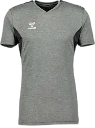 Authentic Pl Jersey Ss Jr - Grey Melange Standard Small1x1