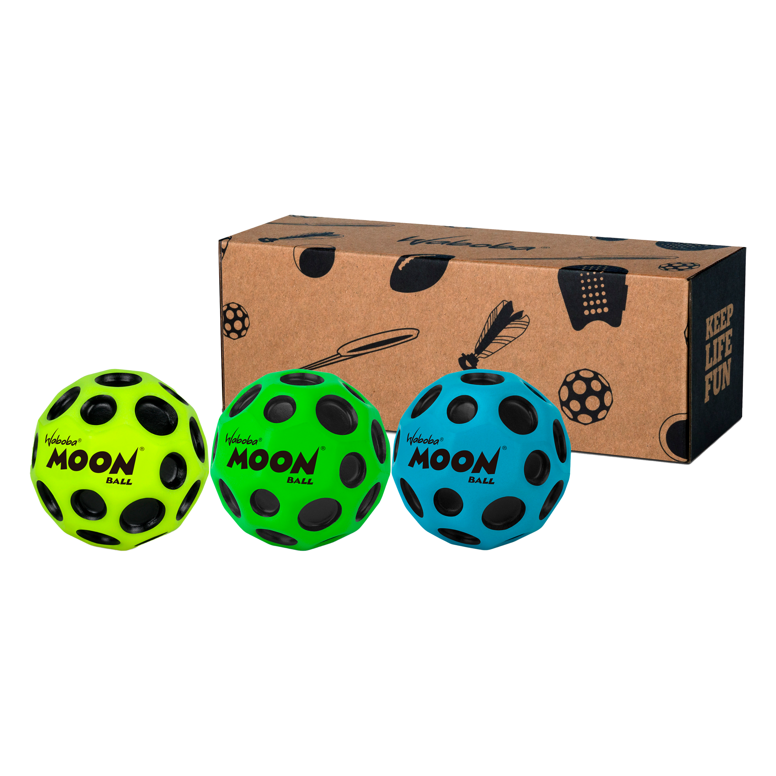 WABOBA, Moon Ball 3-Pack