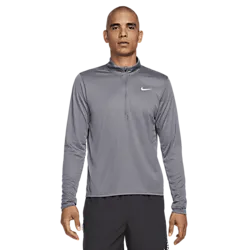 Nike Pacer Men's Dri-fit 1/2-zip Ru - Grey/silver Model01 Small1x1