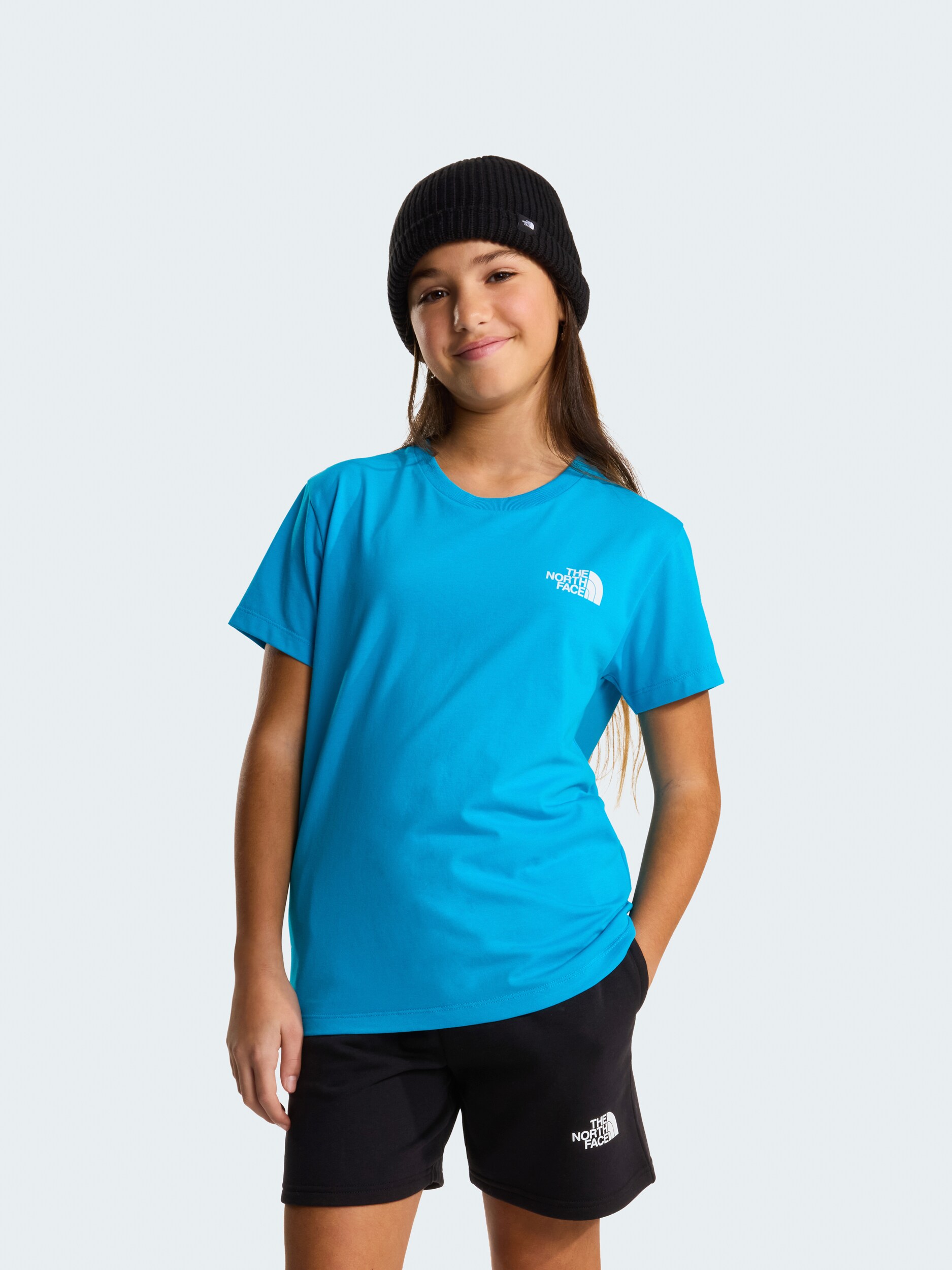 
THE NORTH FACE, 
J TEEN SIMPLE DOME REGULAR SS TEE, 
Detail 1
