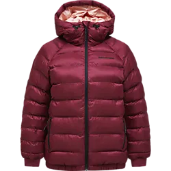 W Tomic Insulated Hood Jacket - Vertical Zenith Standard Small1x1