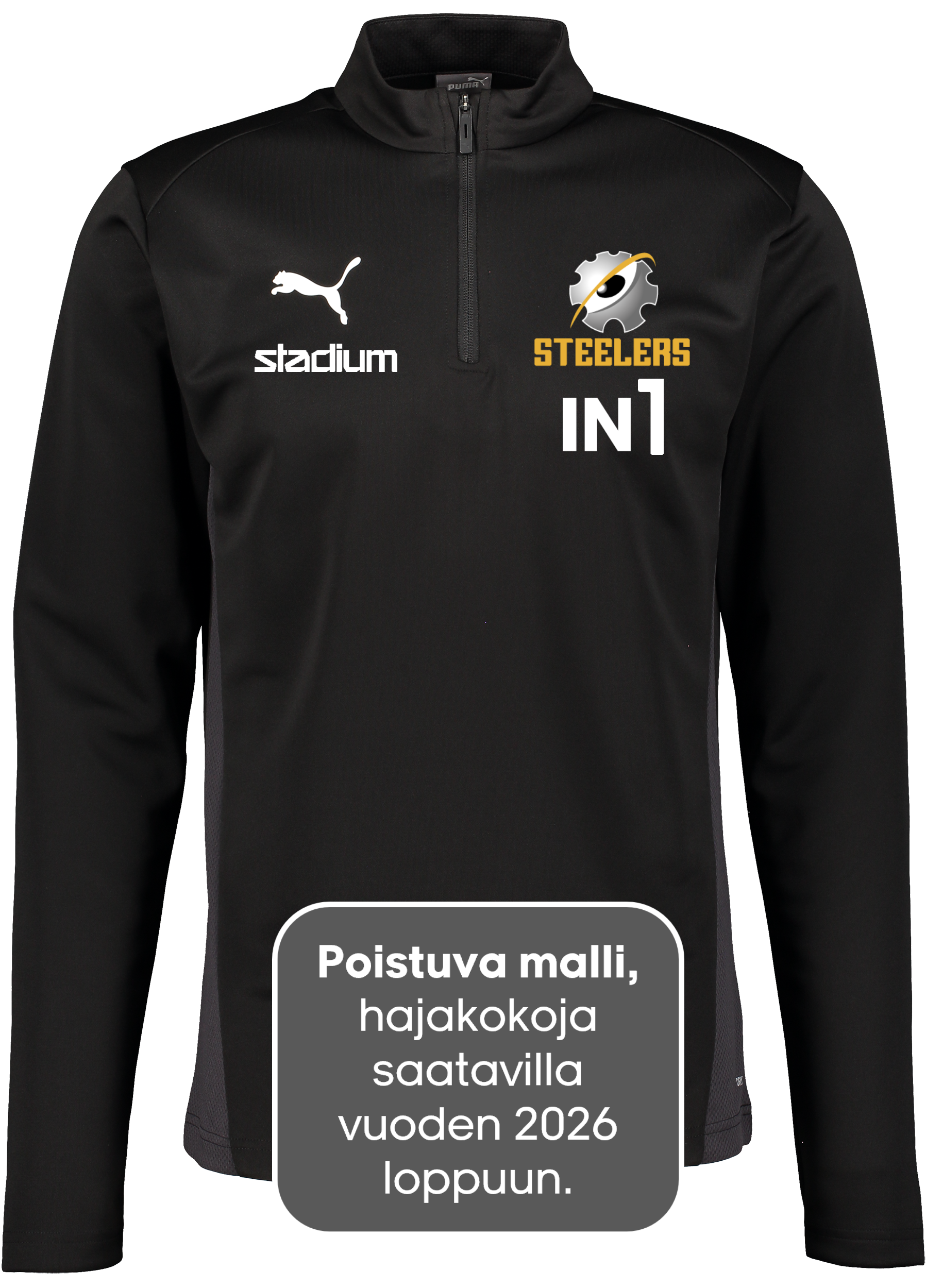
PUMA, 
T Goal 1/4 Zip, 
Detail 1
