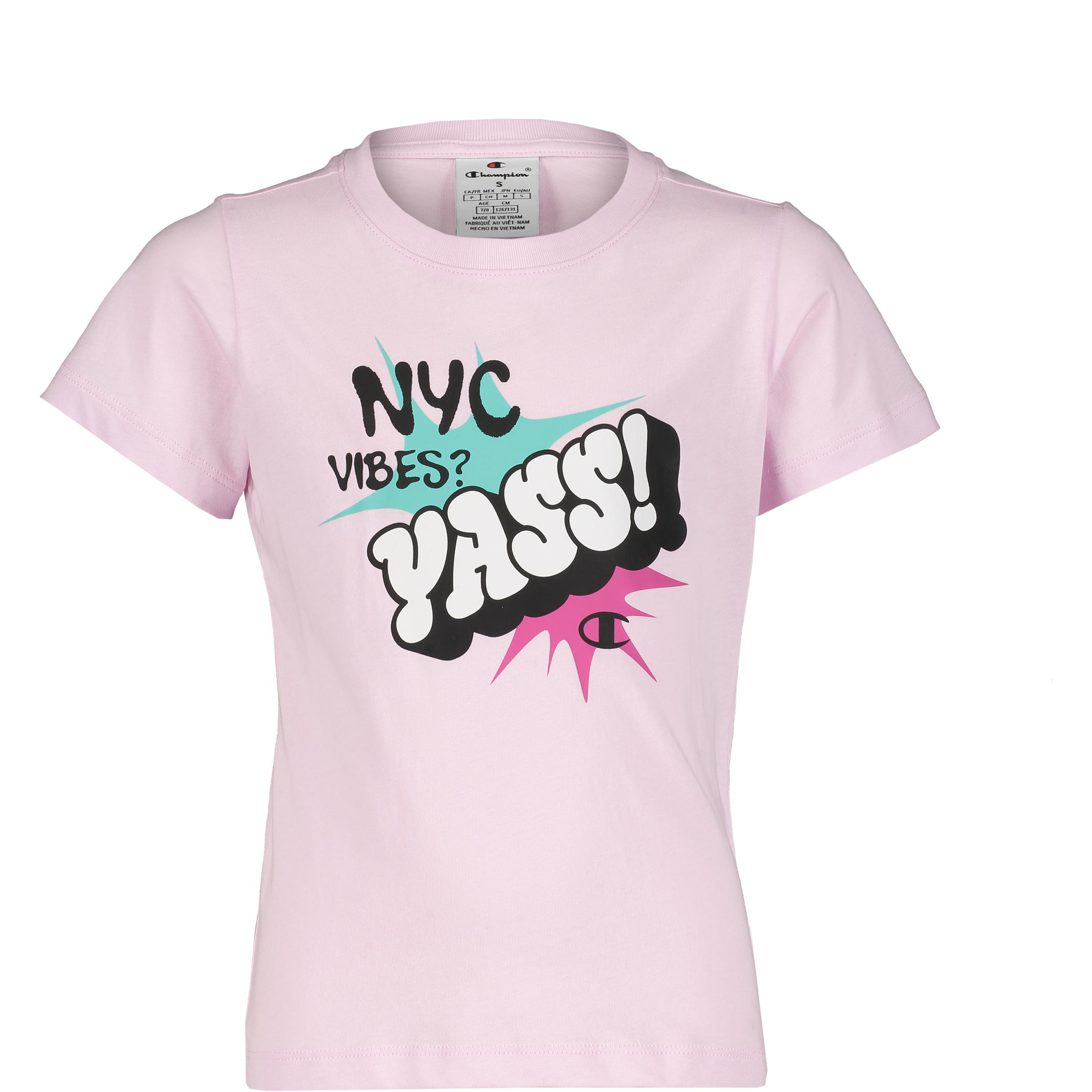 
CHAMPION, 
Ss Printed Tee G Jr, 
Detail 1
