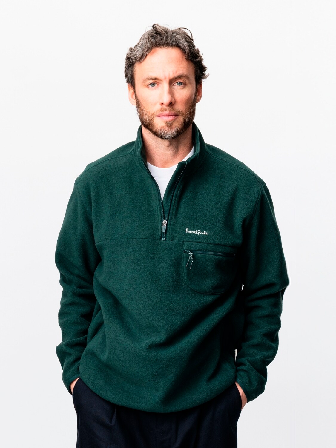 
LOCAL RULE, 
FLEECE PULLOVER, 
Detail 1
