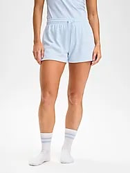 W Core Sweat Shorts - ICE BLUE Model01 Small1x1