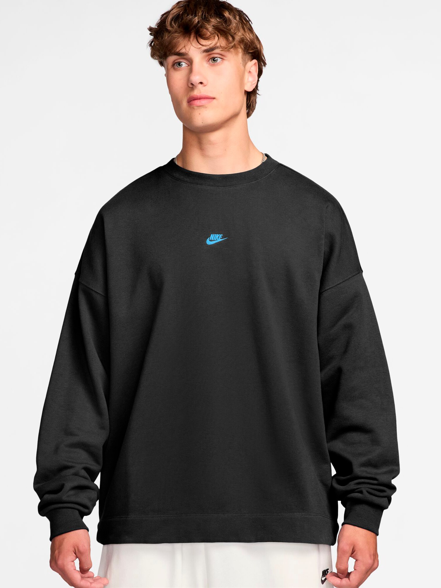 
NIKE, 
M CLUB FRENCH TERRY OVERSIZED CREW, 
Detail 1
