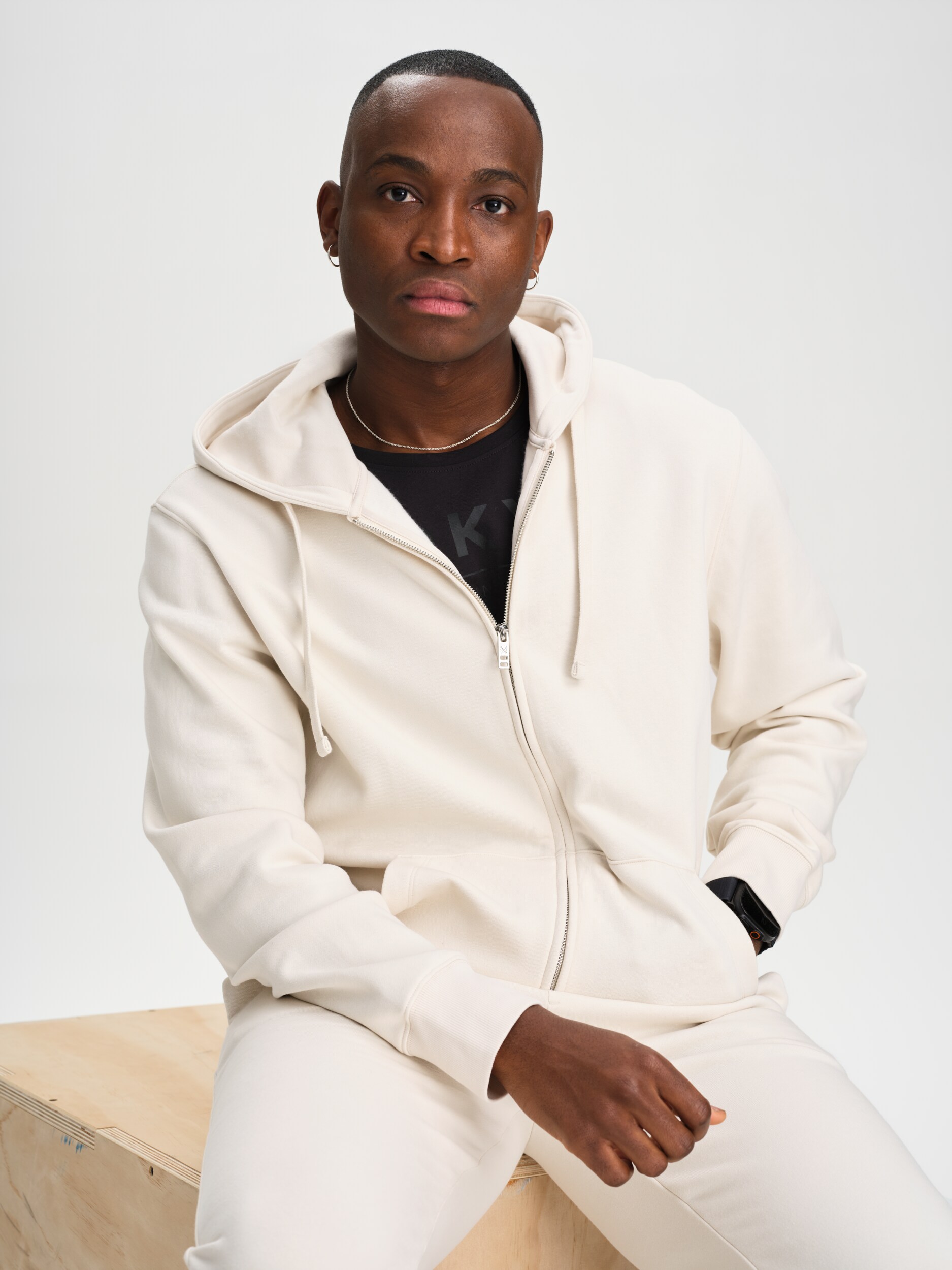 
SOC, 
M Core Zip Hood, 
Detail 1
