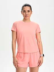 W Run Mesh Tee - DESERT FLOWER Model01 Small1x1