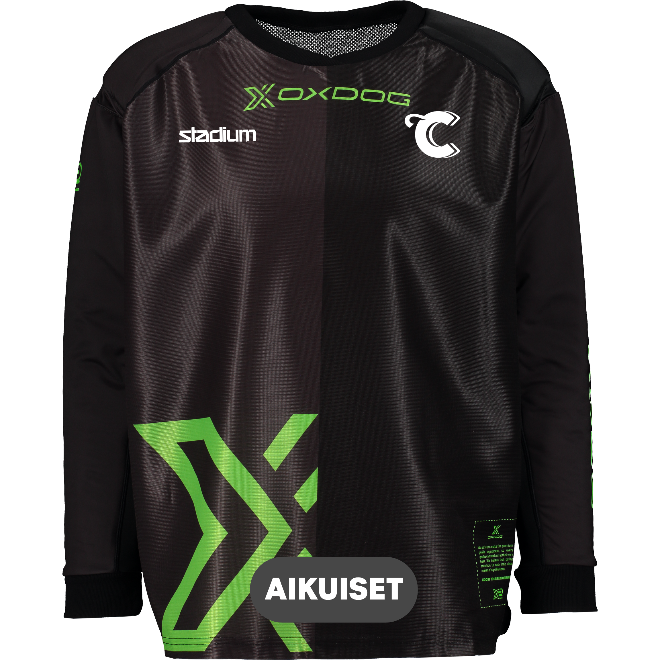 
OXDOG, 
X2 Padded Goalie Shirt Sr, 
Detail 1
