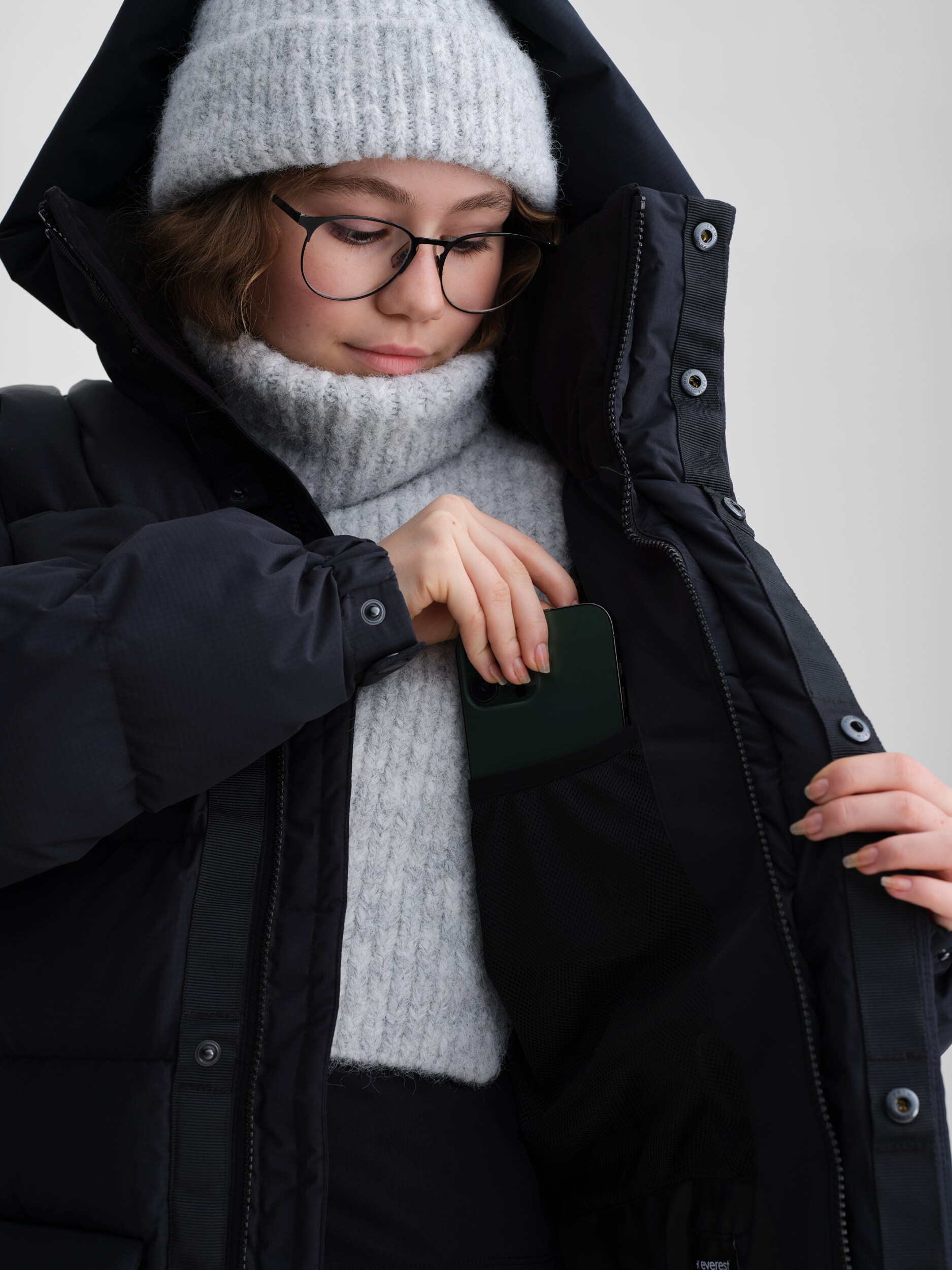 EVEREST, Arctic Parka, vadderad parkasjacka, junior