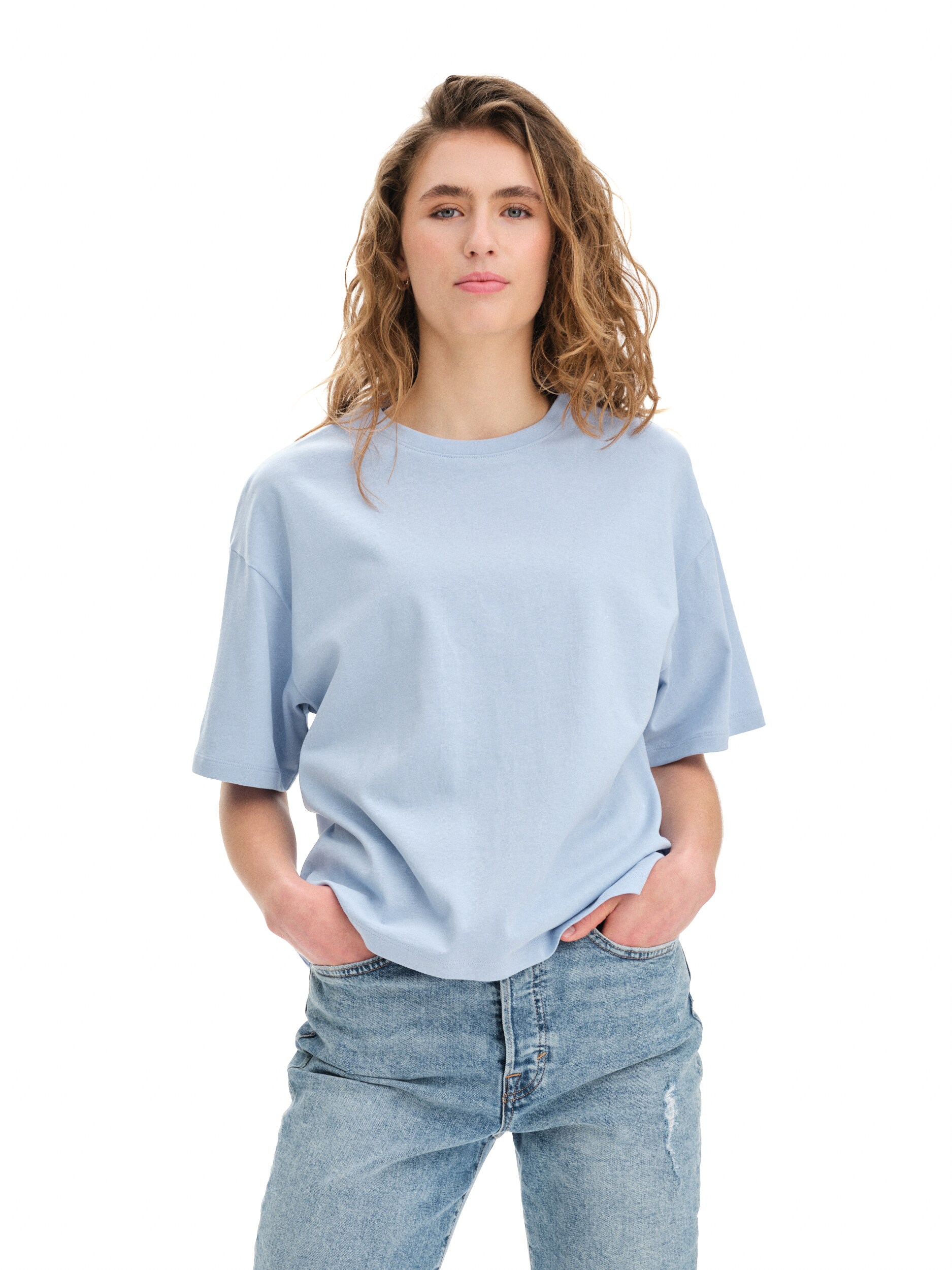 
TAKEOFF, 
Boxy Tee W, 
Detail 1
