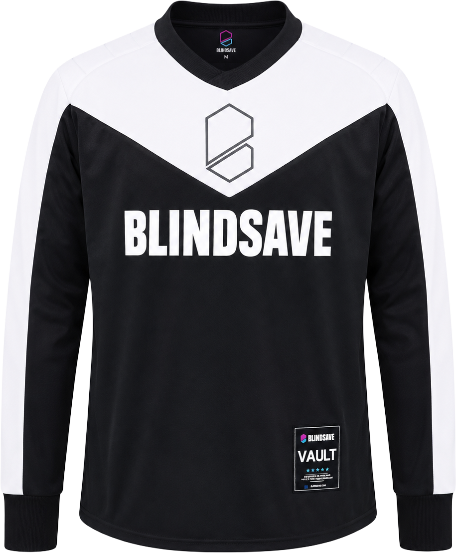 
BLINDSAVE, 
VAULT GOALIE JERSEY JR, 
Detail 1
