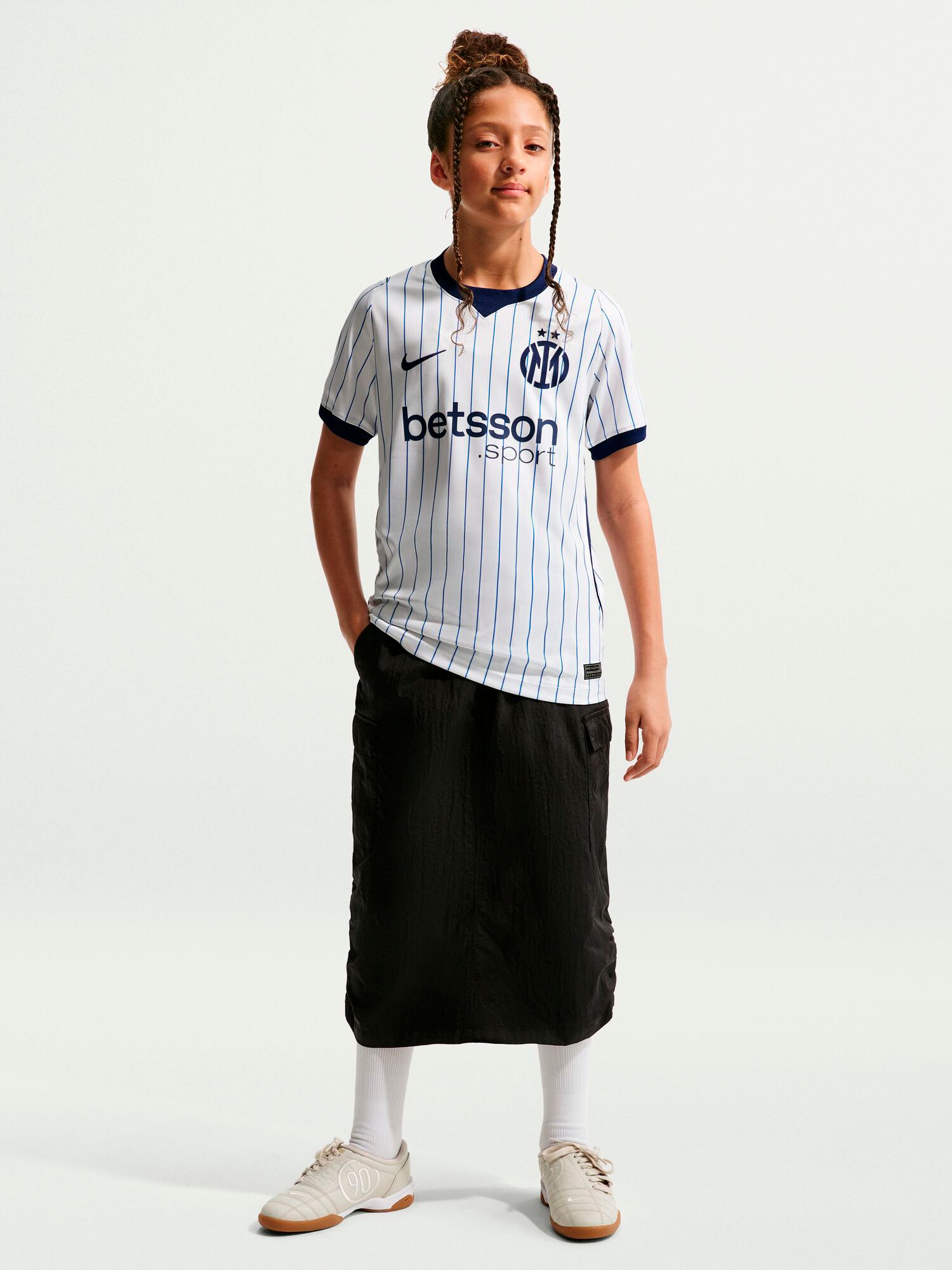 NIKE, INTER Y NK DF JSY SS STAD AW