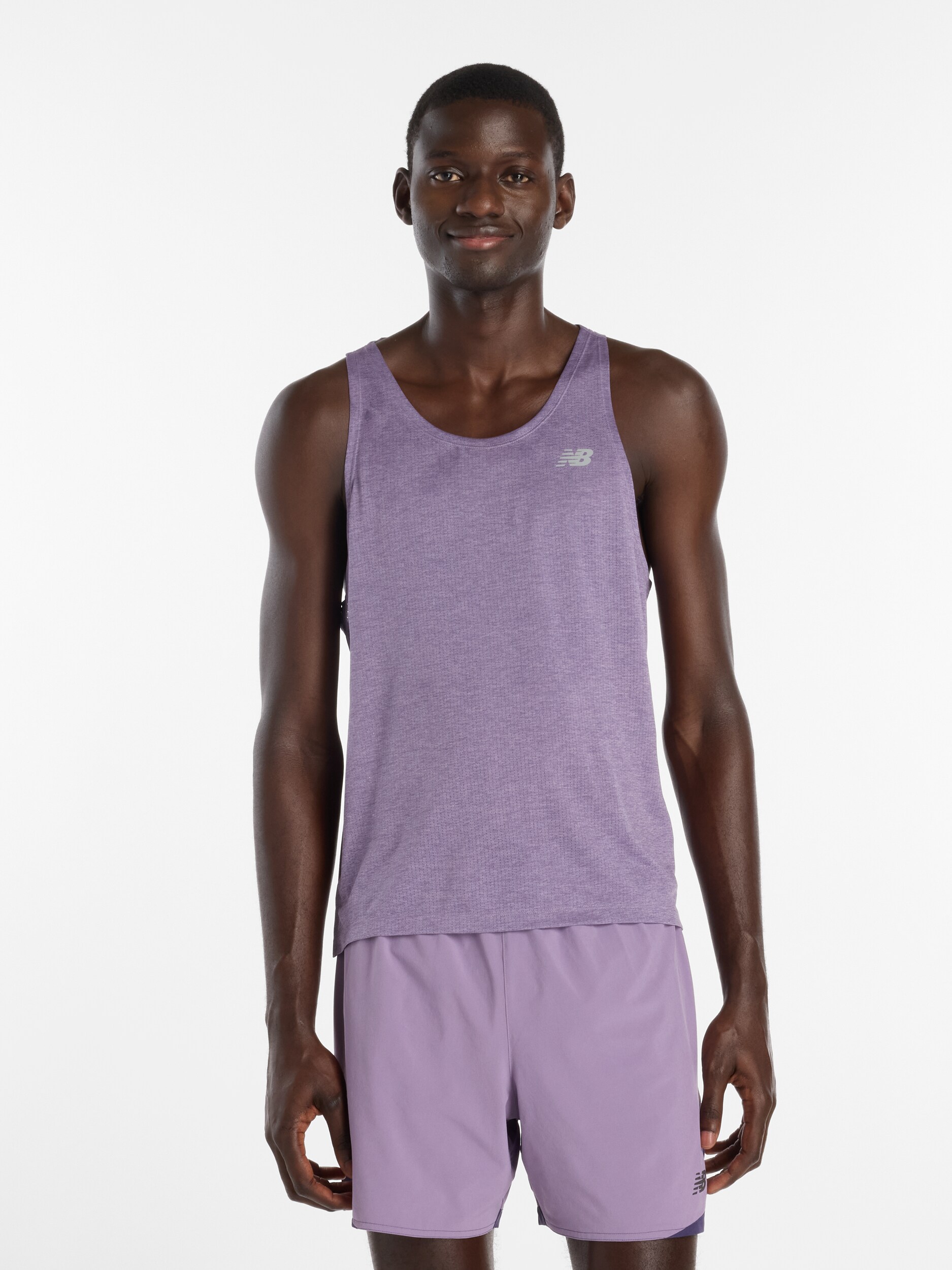 
NEW BALANCE, 
M Athletics Singlet, 
Detail 1
