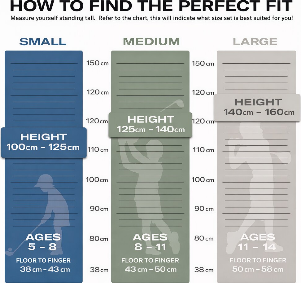 WILSON, PROFILE JR LARGE RH SET