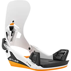 Atlas Step On - White/orange Standard Small1x1