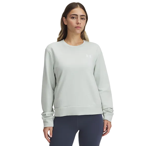 401140102101 UNDER ARMOUR W Rival Terry Crew 401140102101 UNDER ARMOUR W Rival Terry Crew Model01 Detail