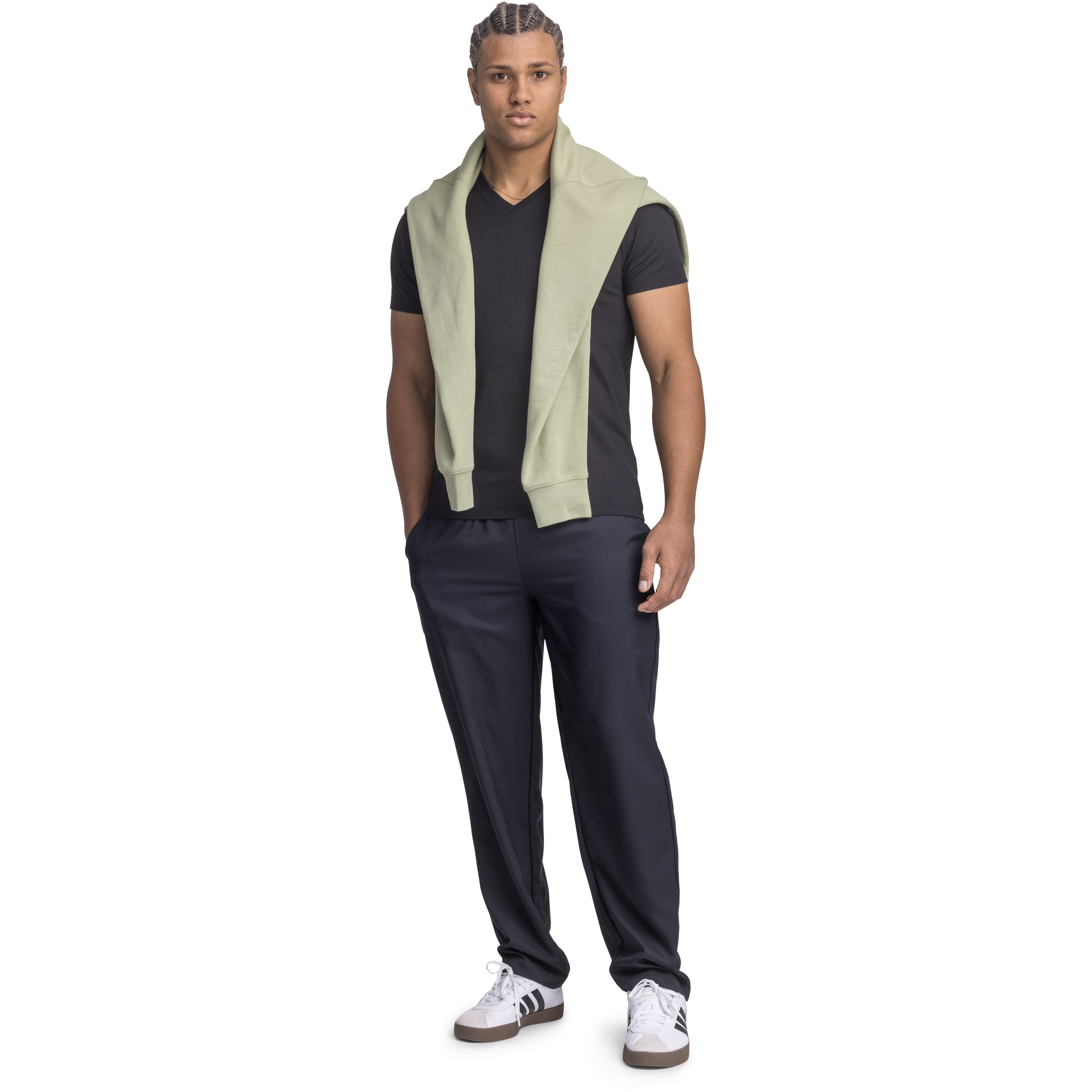 SOC, M SLIM FIT V-NECK TEE