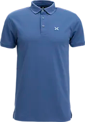 M FUNCTION BASE POLO SHIRT - DUSTY BLUE Standard Small1x1