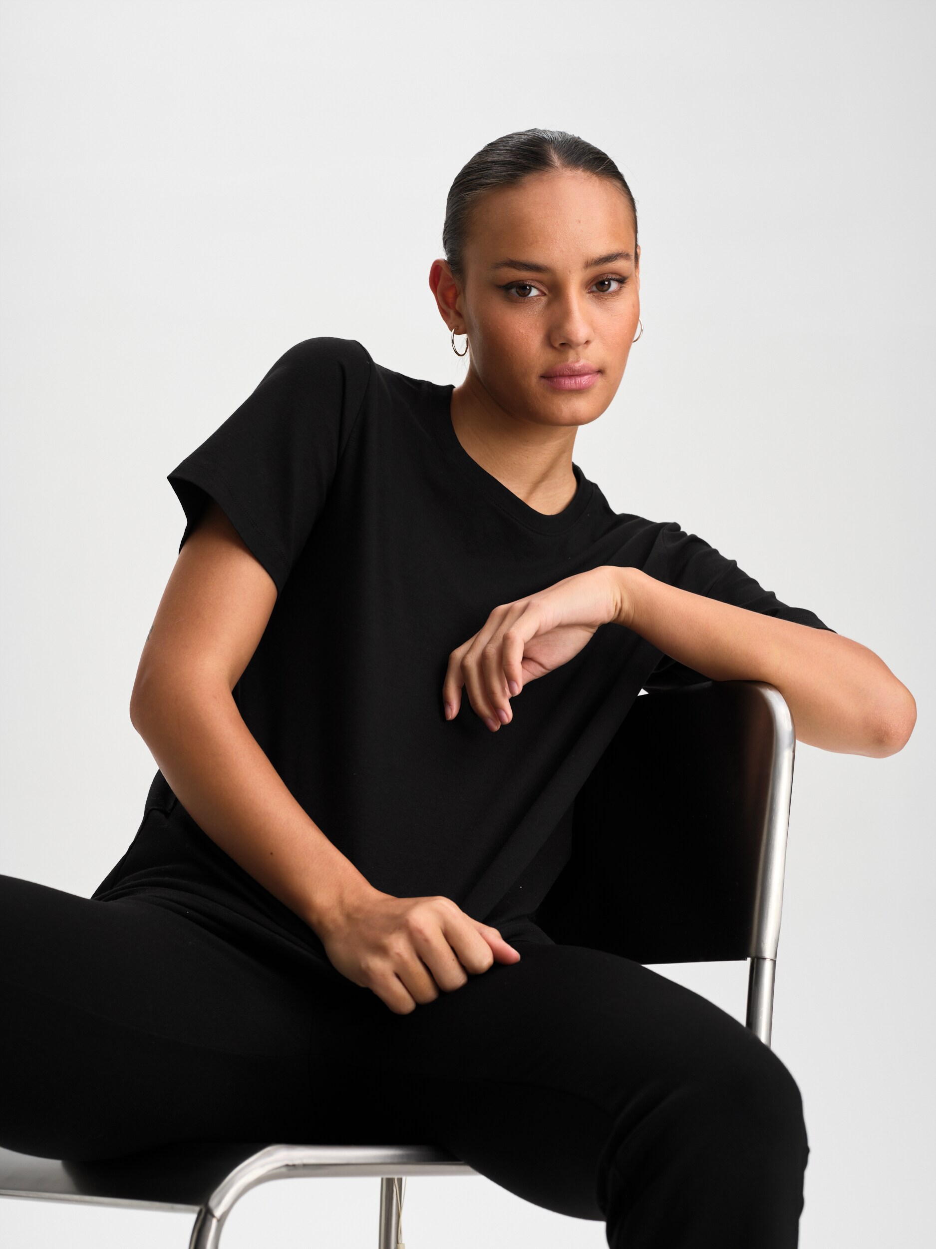 SOC, W REGULAR FIT R-NECK TEE