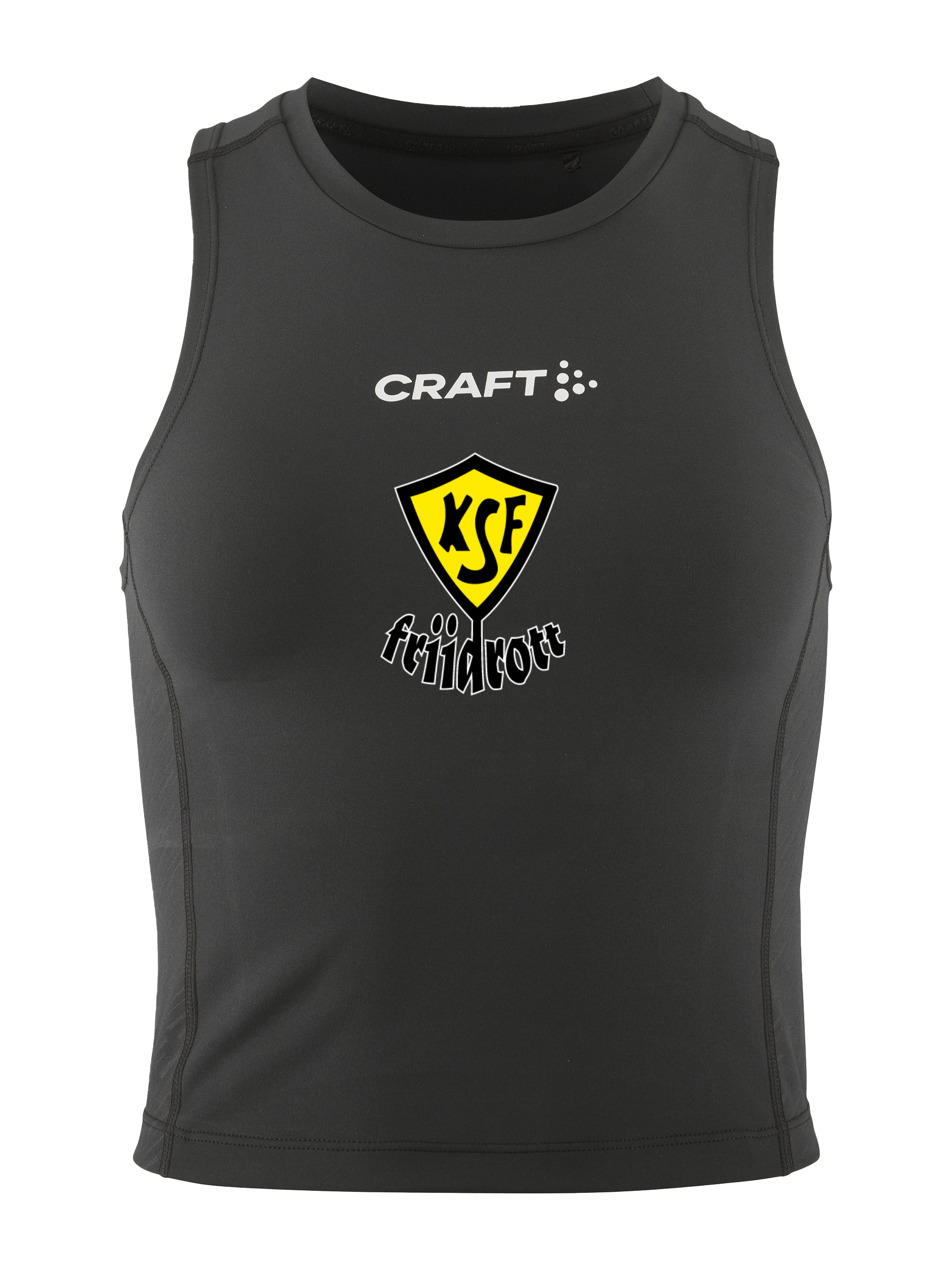
CRAFT, 
Rush 2.0 Crop Singlet W, 
Detail 1
