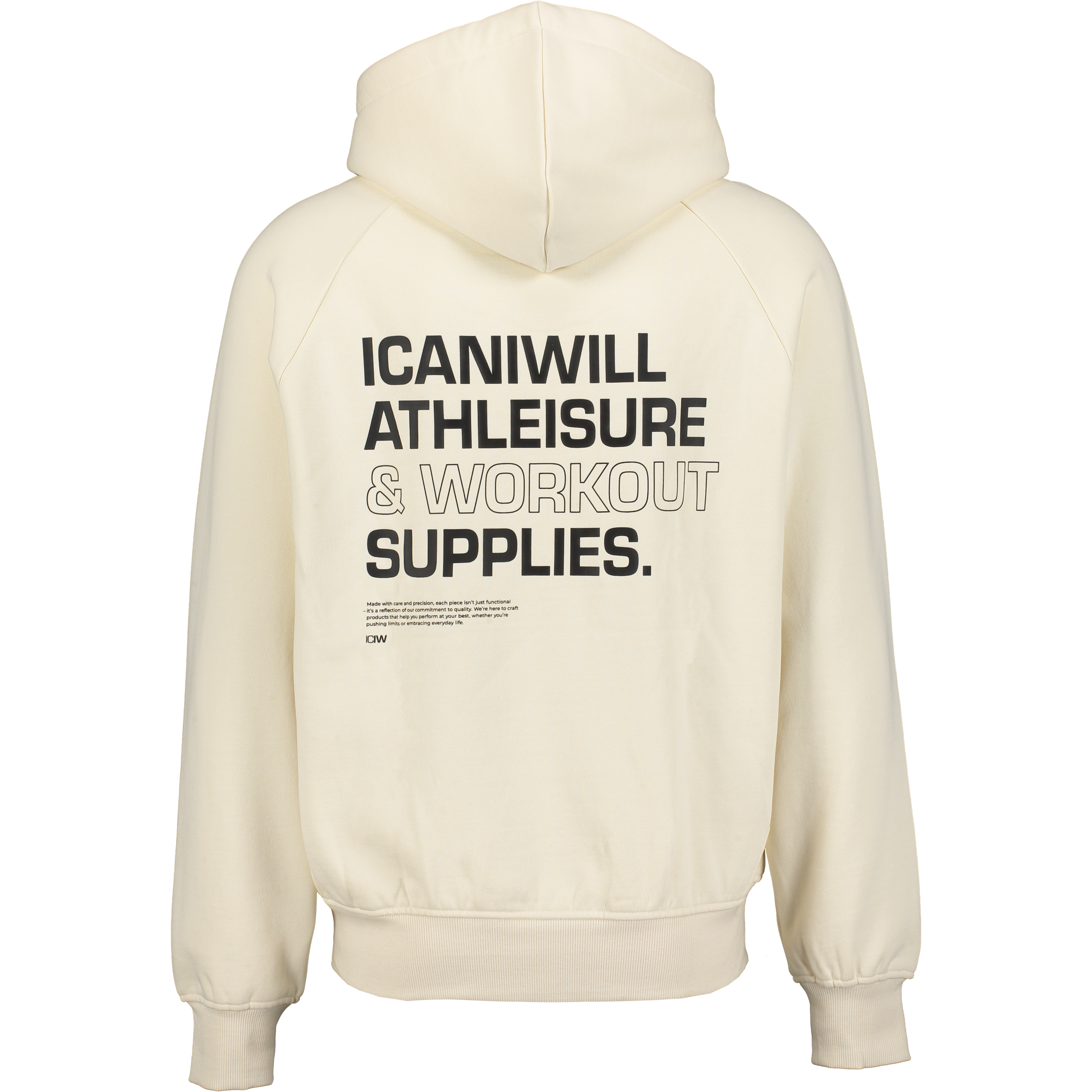 ICANIWILL, Everyday Relaxed Hoodie Print