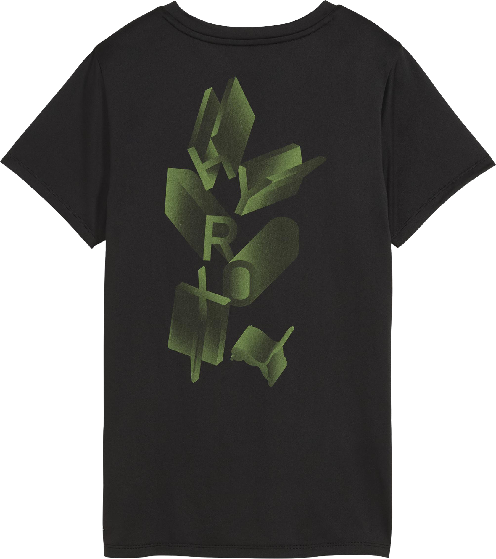 PUMA, W PUMA X HYROX POLY GRAPHIC TEE