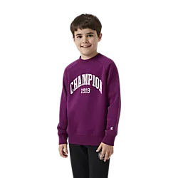 J Crewneck Sweatshirt - Sultana Purple Model01 Small1x1