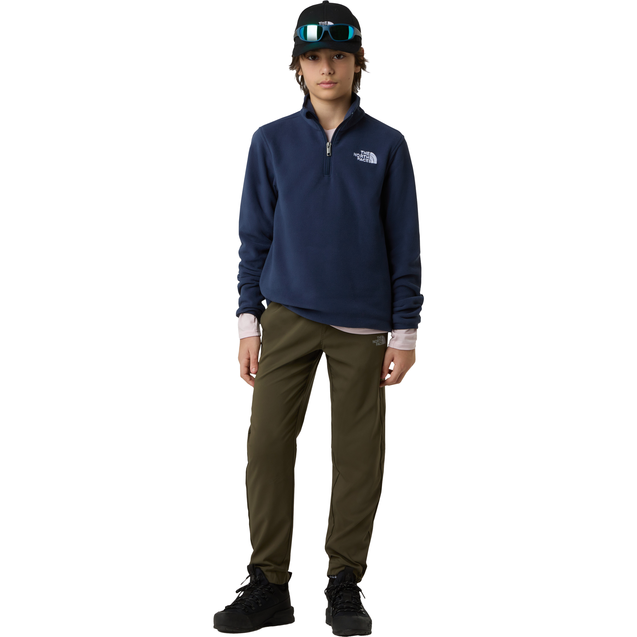 THE NORTH FACE, J Teen Glacier 1/4 Zip Pullover