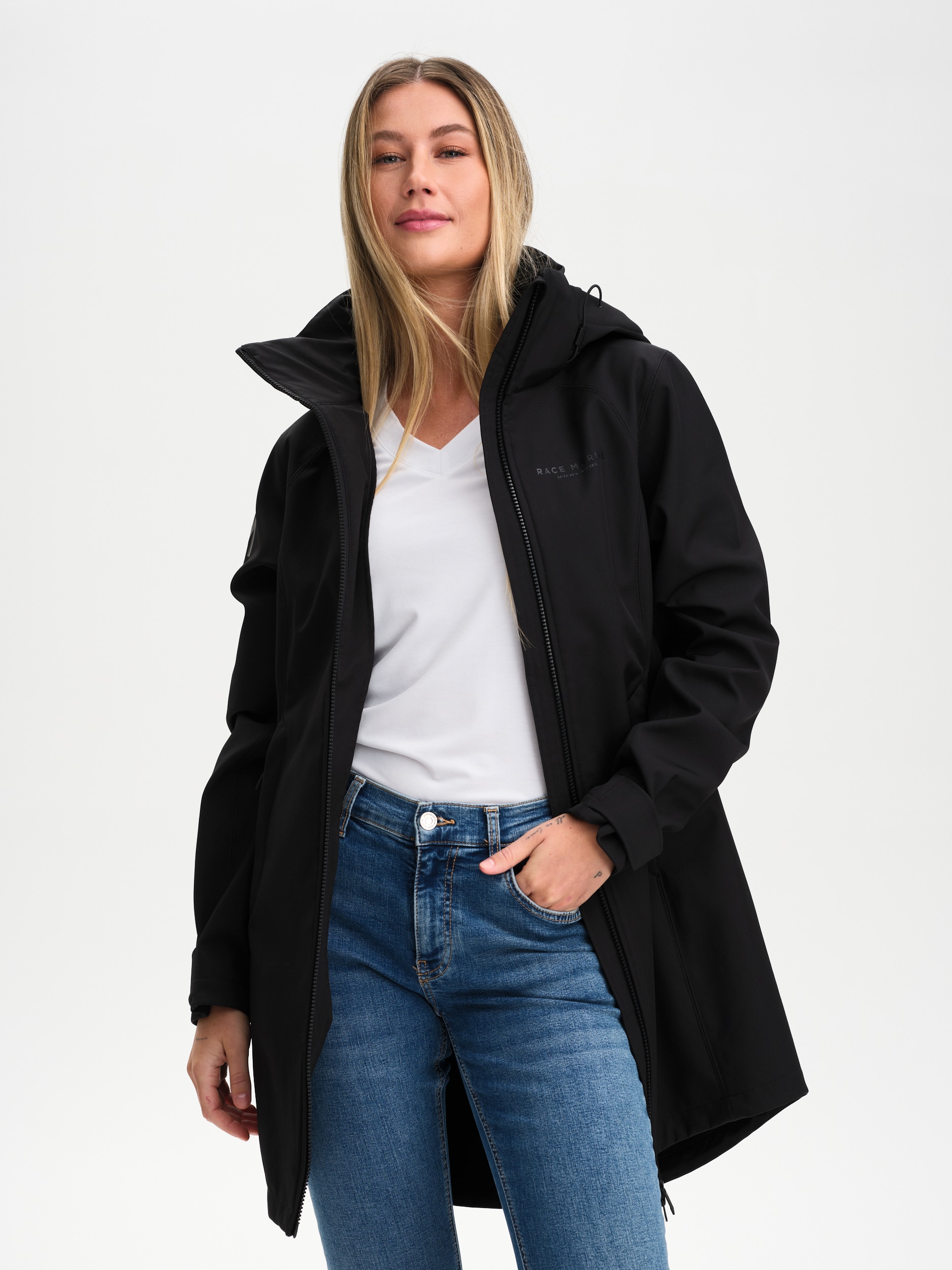 
RACE MARINE, 
W Light Softshell Coat, 
Detail 1
