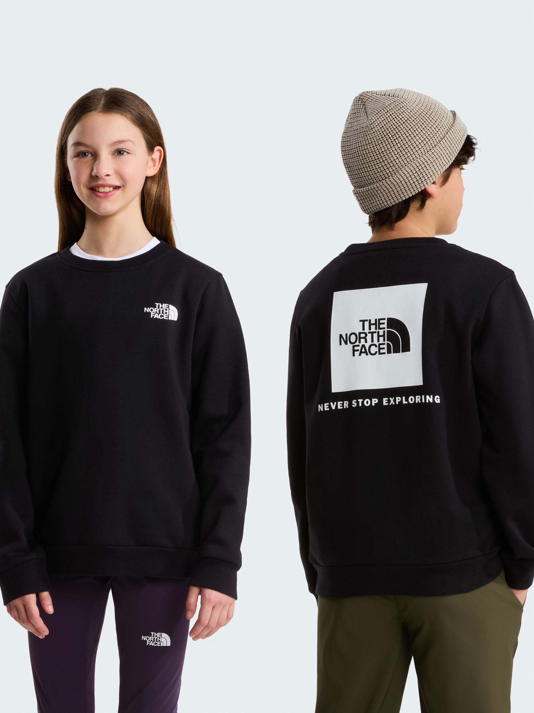 
THE NORTH FACE, 
J TEEN EVOLUTION BOX NSE CREW, 
Detail 1

