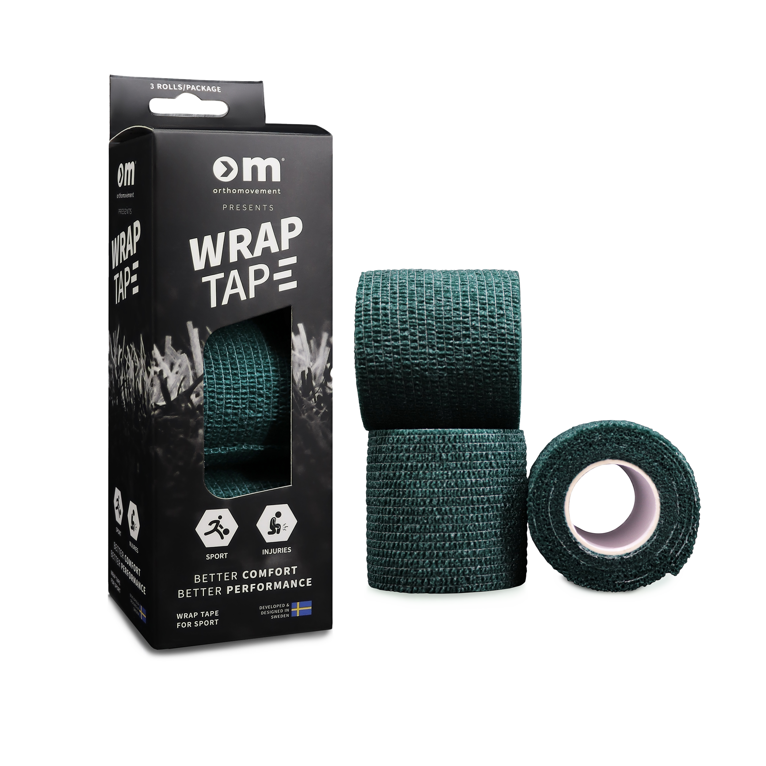 
ORTHO MOVEMENT, 
Wrap Tape 3Pk, 
Detail 1

