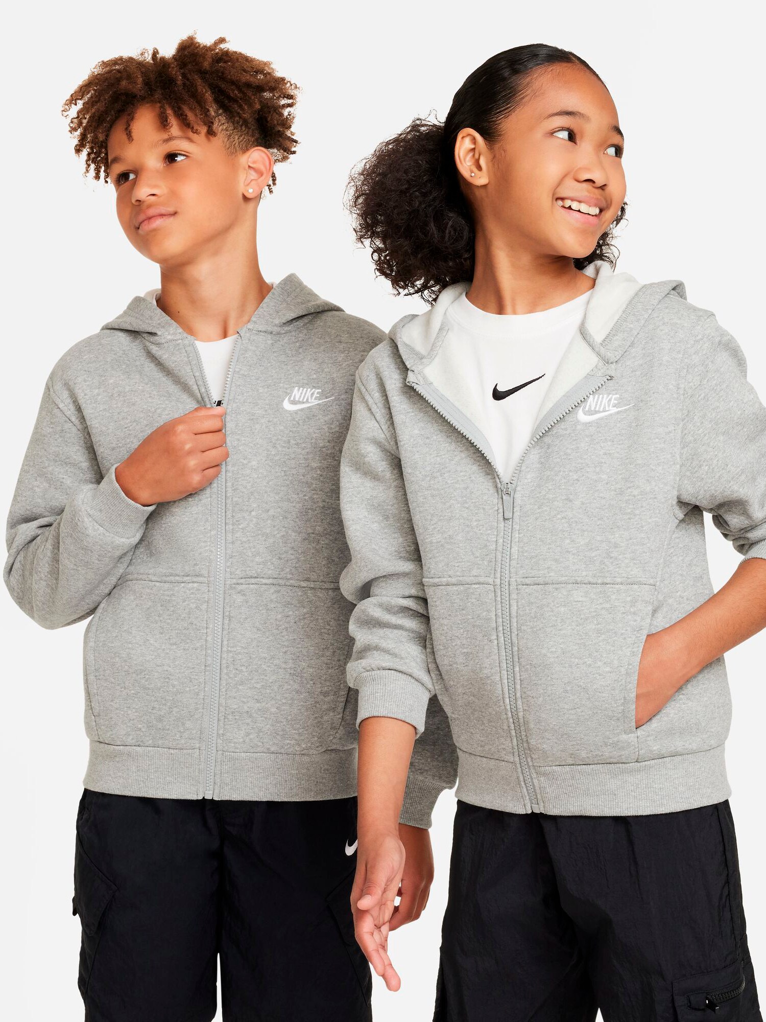 
NIKE, 
K NSW CLUB FLC HD FZ LS LBR, 
Detail 1
