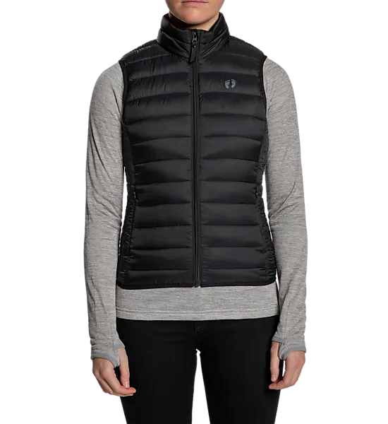 303132101101 HANGTEN  So Padded Vest W 303132101101 HANGTEN So Padded Vest W  Model01 Detail